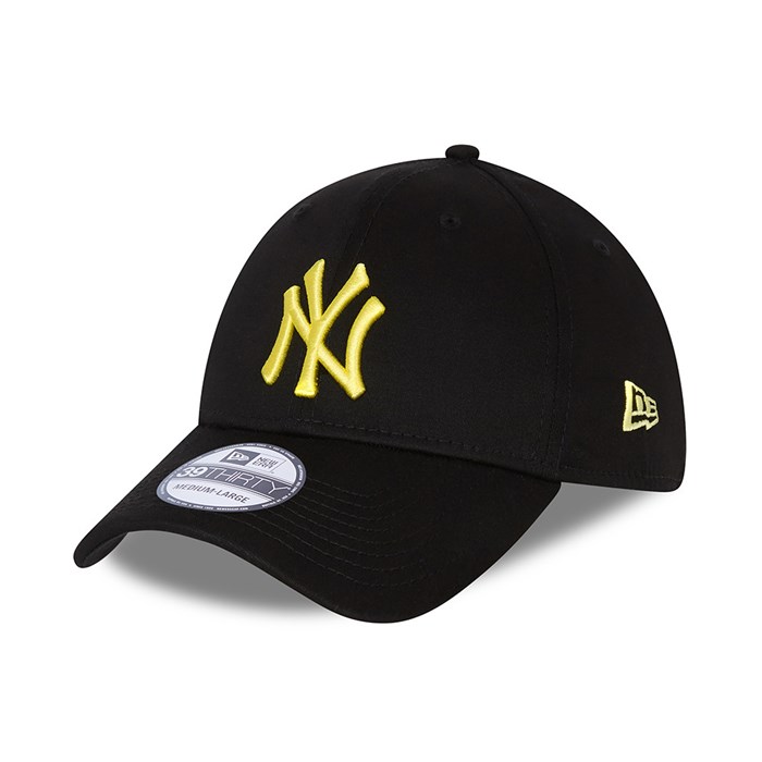 New York Yankees League Essential 39THIRTY Lippis Mustat - New Era Lippikset Finland FI-058691